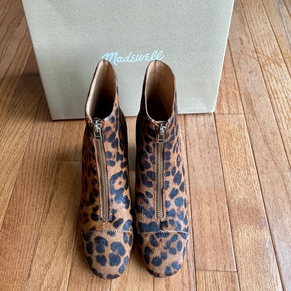 Madewell Front-Zip Boots in Leopard - Picture 2 of 6